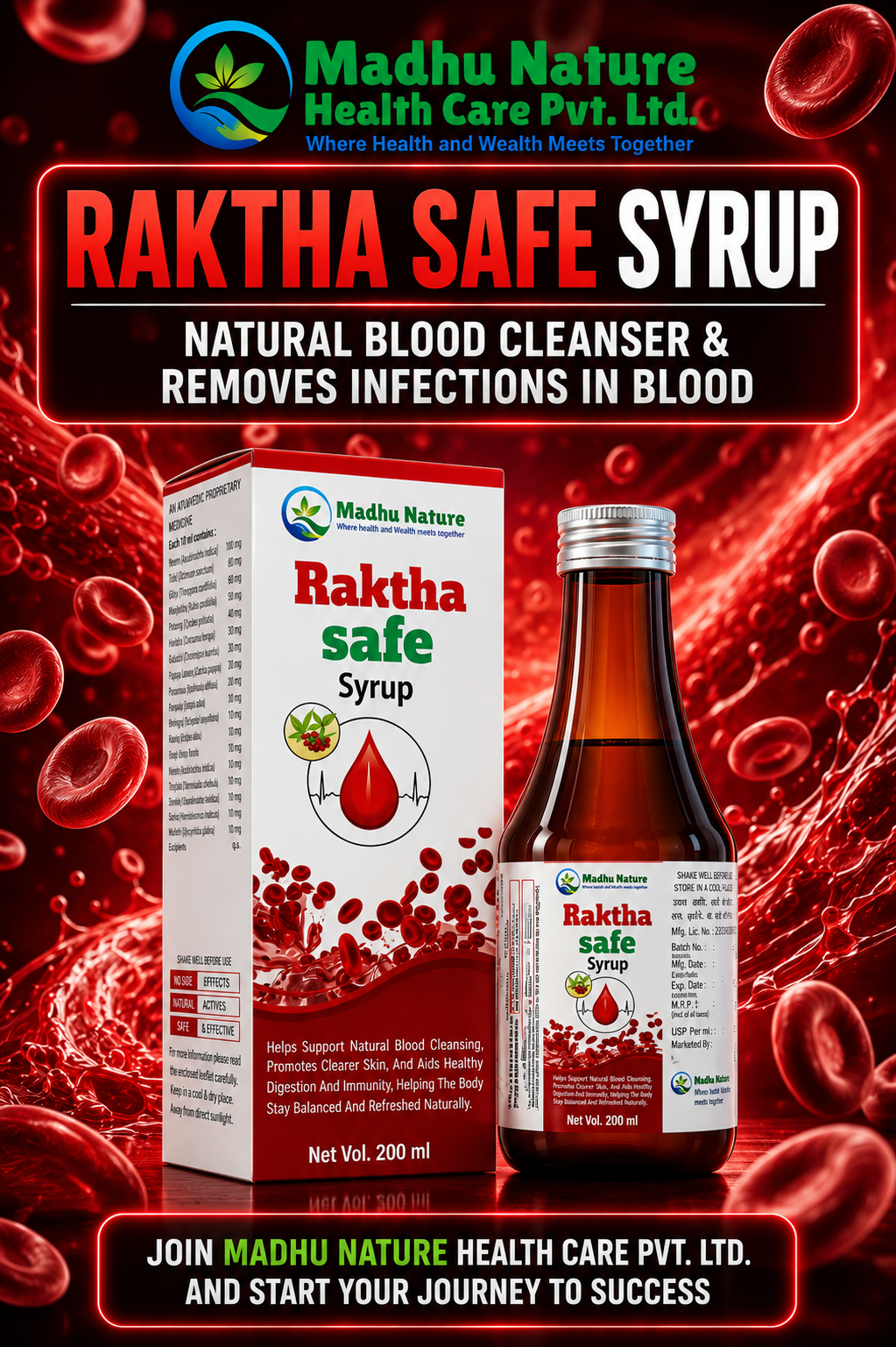 RAKTHA SAFE SYRUP